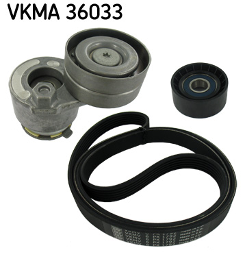 Set curea transmisie cu caneluri VKMA 36033 SKF